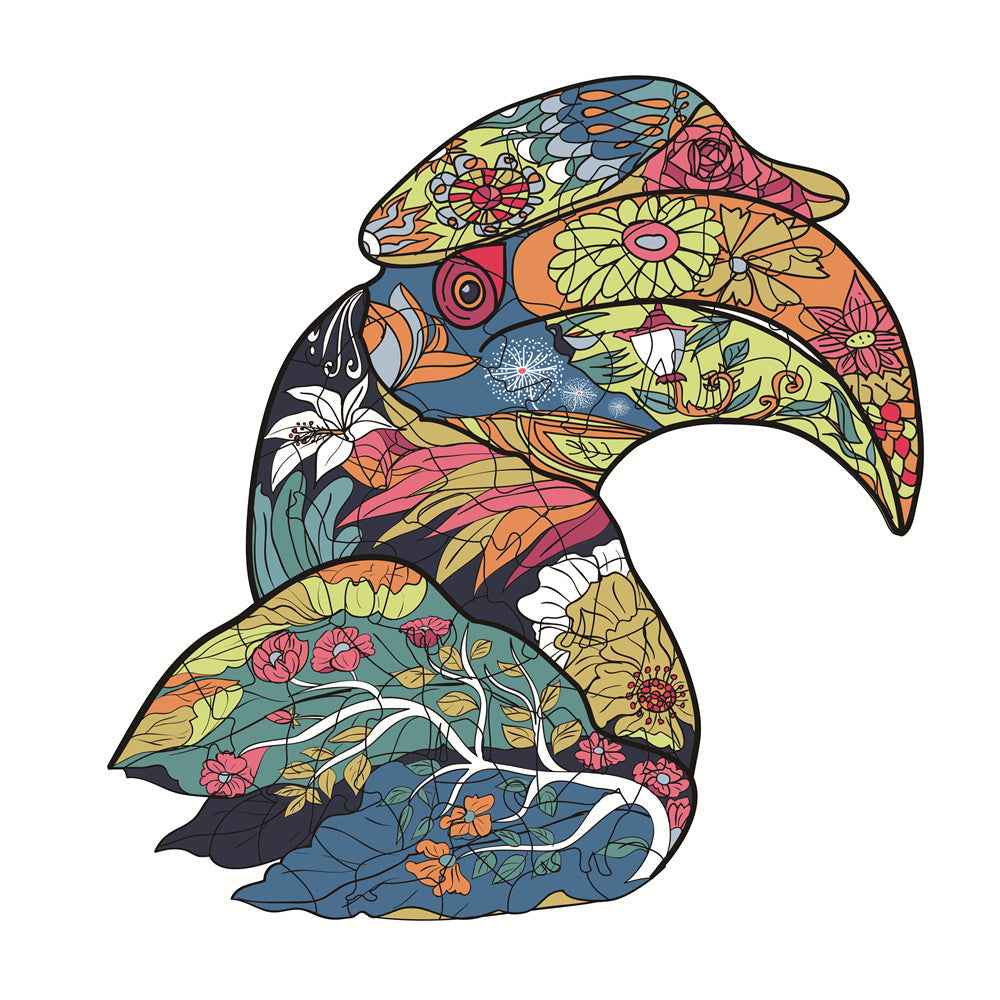 Each Piece Is Animal Shaped Christmas Gift Colorful Elephant Turtle Wooden Jigsaw Puzzles