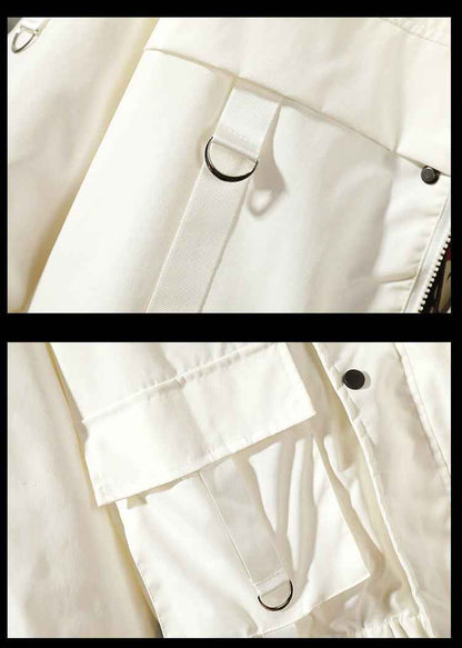 Oversized Cotton Jacket – Unisex Streetwear Outerwear