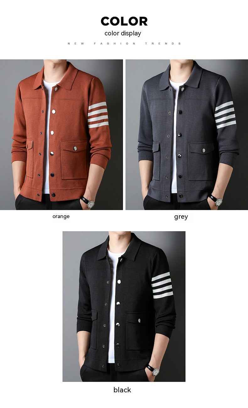 Fashionable Knitwear Jacket for Men