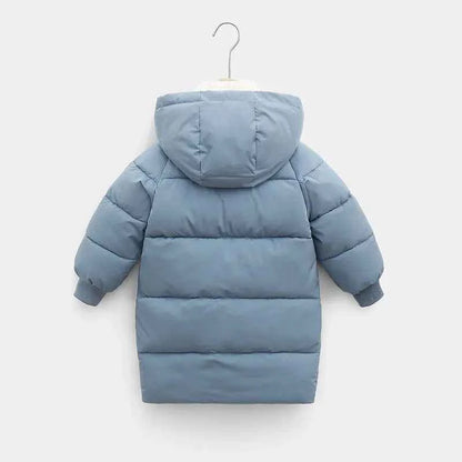 Kids Hooded Puffer Jacket, Thick Winter Cotton Coat for Boys &amp; Girls (1–10 Years)