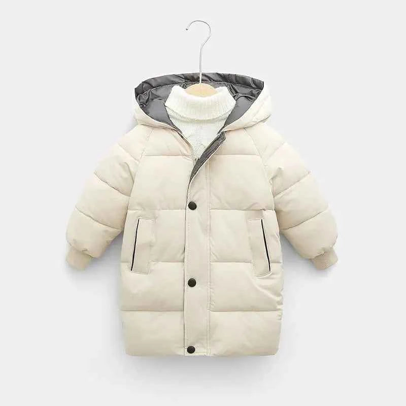 Kids Hooded Puffer Jacket, Thick Winter Cotton Coat for Boys &amp; Girls (1–10 Years)