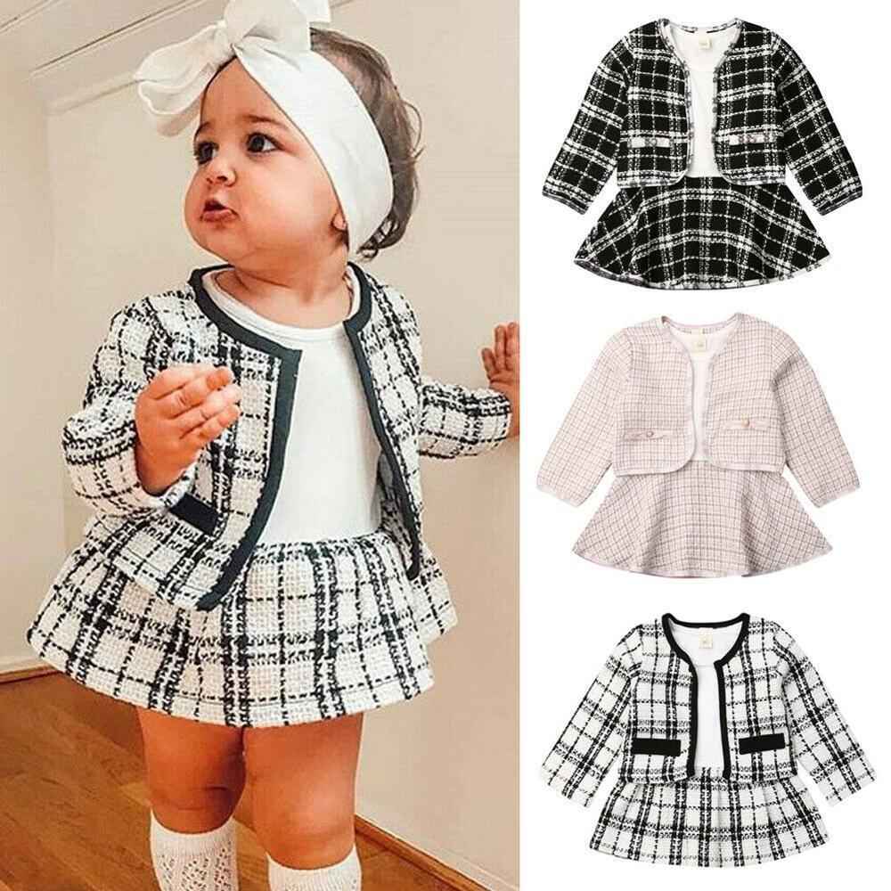Long-sleeved Two-pieces Baby Girls&