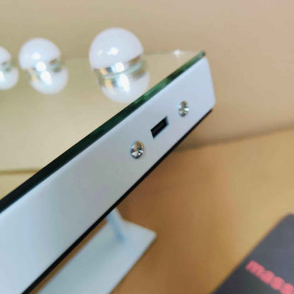 Makeup Mirror Hollywood Vanity Lights 360 Degree Rotation 23‘’x18&