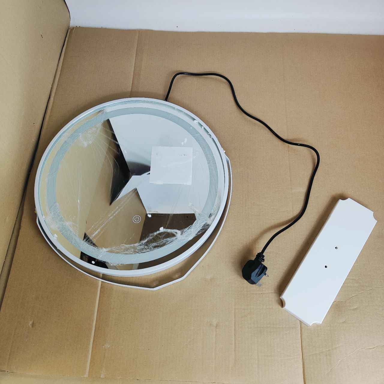 Vanity Mirror Dimmable 45cm Round LED 3-Mode Swivel Makeup Mirror YOSHOOT