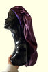 Reversible Satin Bonnet for Braids - Dual Color, Extra Large