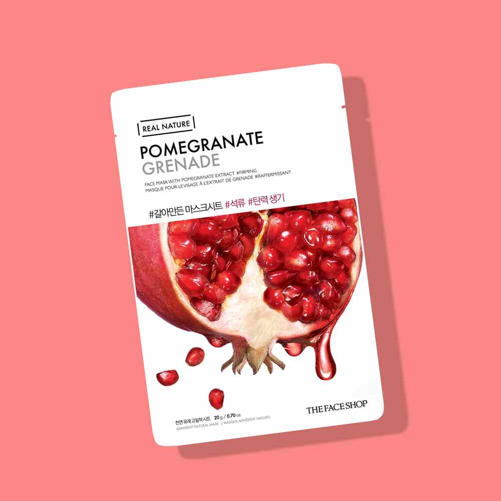 THE FACE SHOP Real Nature Pomegranate Sheet Mask