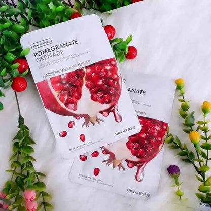 THE FACE SHOP Real Nature Pomegranate Sheet Mask
